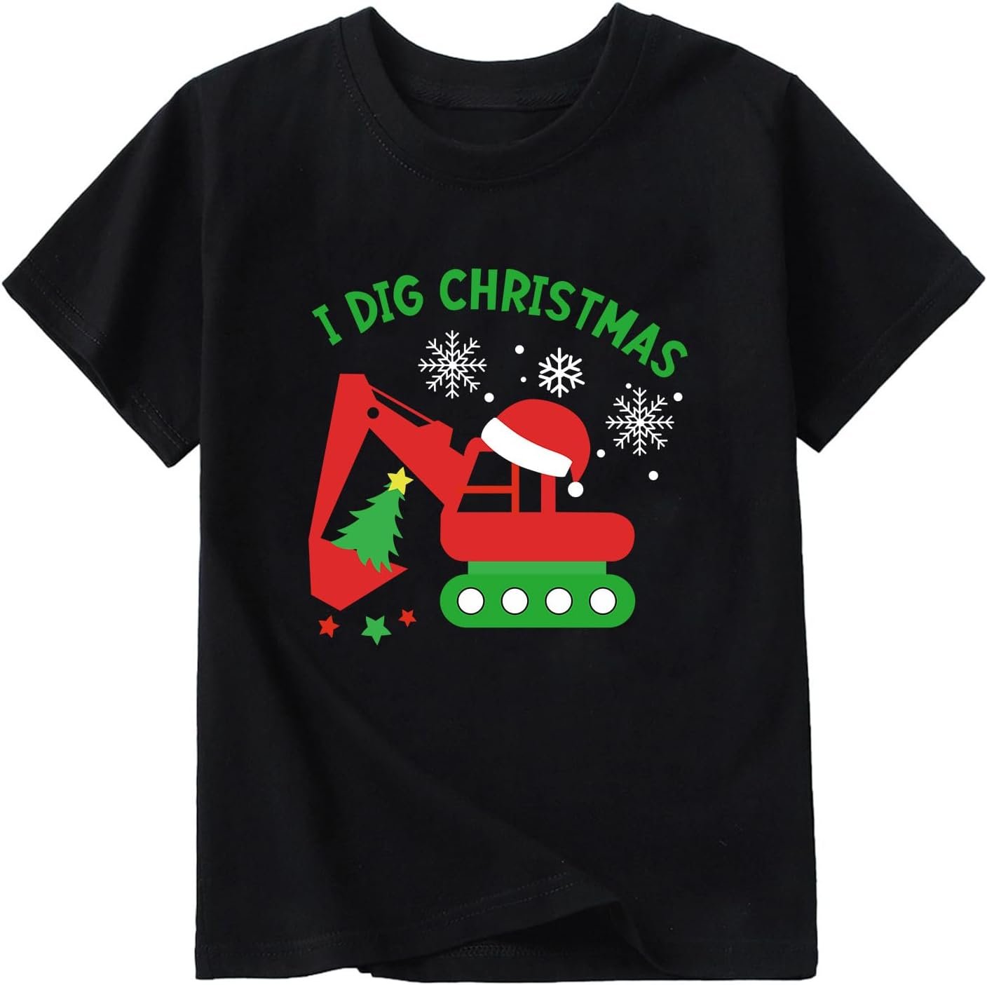 61GwPQlI-iL._AC_SL1500_.jpg Toddler Boy Girl Christmas Shirt Kid Ugly Xmas Tshirt Cotton Short Sleeve Tee Top 2-10 Years - Image 1