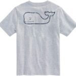Boys' Short Sleeve Vintage Whale Pocket T-Shirt