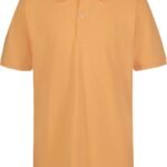 Boys' Short Sleeve Micro Pique Solid , Button Closure, Soft & Comfortable