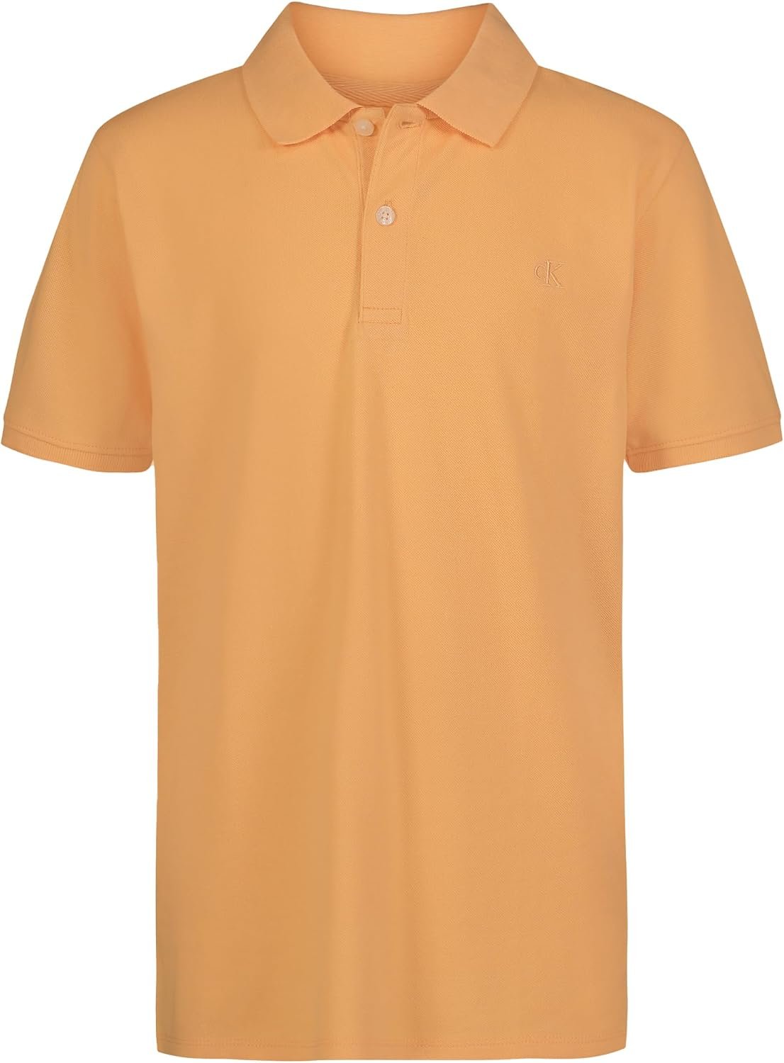 61m3Fu7qHML._AC_SL1500_.jpg Boys' Short Sleeve Micro Pique Solid , Button Closure, Soft & Comfortable - Image 1