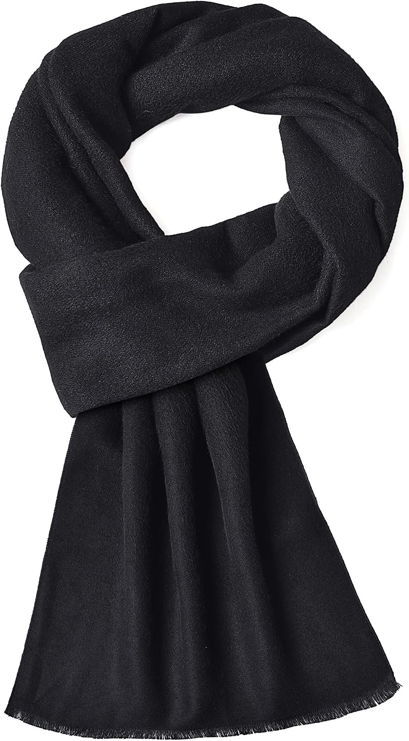 71ZRjOlddYS._AC_SL1500_.jpg Soft Cashmere-Style Winter Scarf Warm Everyday Neck Wrap - Image 1