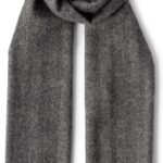 Classic Herringbone Scarf Soft Warm Elegant Neck Accessory