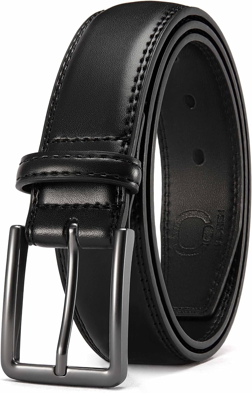 81R9jrkZBiL._AC_SL1500_.jpg Classic Leather Belt for Men Adjustable Casual and Formal Everyday Belt - Image 1