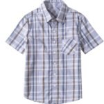 Boys' Short Sleeve Button Down Woven Shirt