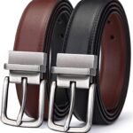 Thick Leather Belt for Men Durable Classic Buckle Everyday Belt