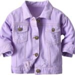 Classic Kids Toddler Baby Boys Casual Outerwear Denim Jacket